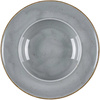 Talerz głęboki do pasty, kolor szary, Kaszub, O 240 mm