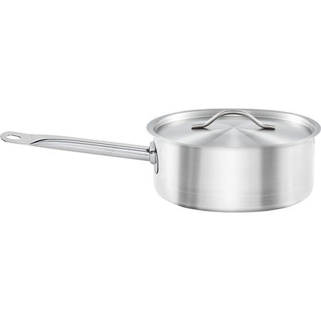 Rondel z pokrywką, stalowy, Basic, O 240 mm, V 3.6 l