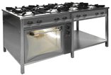 Trzon gastronomiczny Egaz TGP 8736/PKE-1 1740x700x850 mm