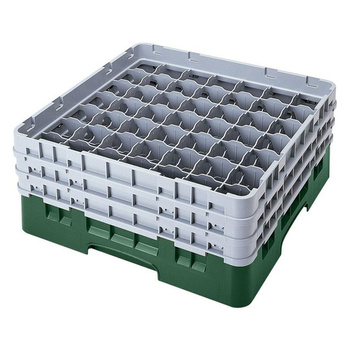 Kosz na szkło - śr. szkl. 6 cm, wys. 25,8 cm zielony