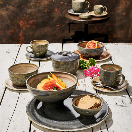 Miska sztaplowana 202 mm Aurora Revolution Granite