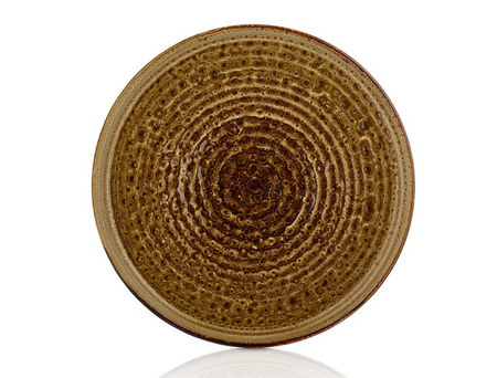 COWRY YELLOW TALERZ PŁASKI ŚR. 300 MM