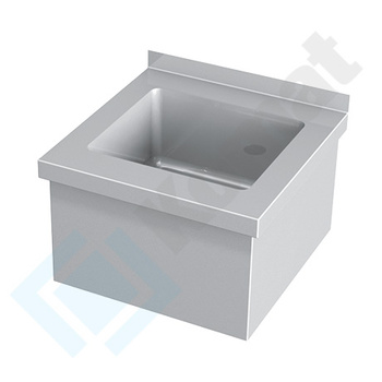 Umywalka zabudowana 450x450x280 mm KUT–173