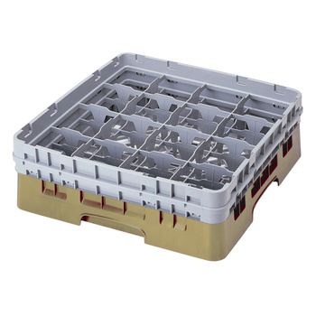 Kosz na szkło - śr. szk. 10,9, wys. 30 cm beżowy