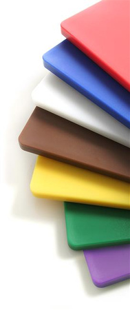 Deska do krojenia HACCP 60x40 cm, żółta, Hendi 825655