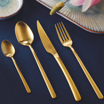 Widelec stołowy Amarone Gold 213 mm / 12 szt.