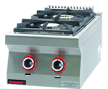 Kuchnia gazowa 2 palnikowa Kromet 700.KG-2