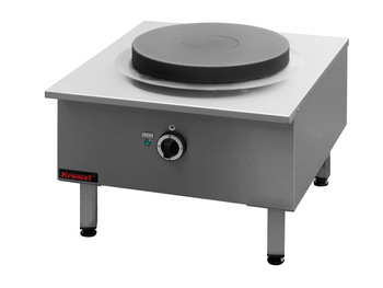 Taboret elektryczny 1 płytowy 000.TE-1F Kromet