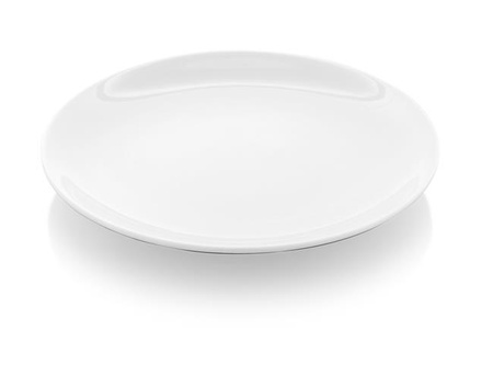 Talerz bez rantu Bianco 270 mm biały