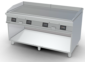 FTL-916 ETTS ﻿﻿Płyta grillowa elektryczna gładka chromowana