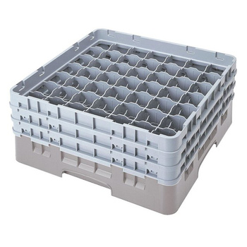 Kosz na szkło - śr. szkl. 6 cm, wys. 30 cm szary