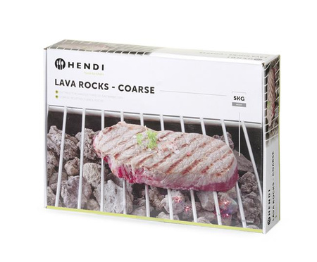Kamień lawowy Hendi do grilli gazowych, 3 kg