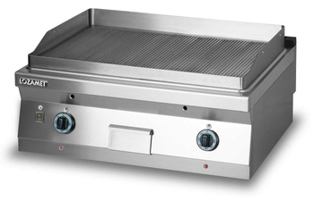 Grill płytowy gazowy-płyta ryflowana