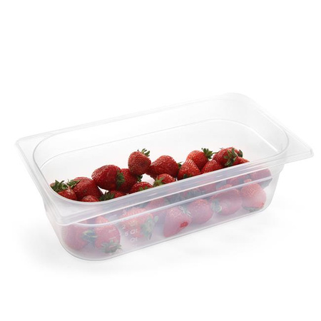 Pojemnik GN 1/3 200, polipropylen przezroczysty  Hendi 880203