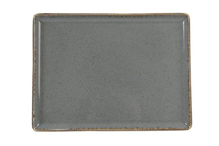 Taca prostokątna Stone Seasons 350 x 260 mm szara