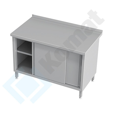 Stół przyścienny z drzwiami suwanymi 1100x600 mm KST-022