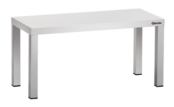 Nadstawa ze stali nierdzewnej jednopoziomowa 800x400 mm