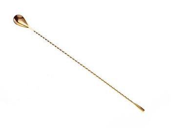 Długa łyżka barmańska 400 mm złota barup