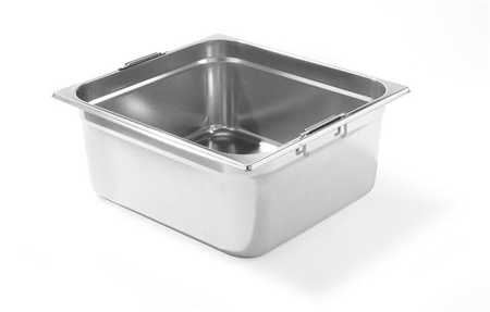 Pojemnik GN 2/3 200 z uchwytami, nierdzewny Hendi Profi Line 803301