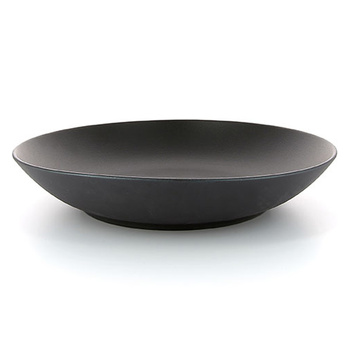 Equinoxe talerz głęboki cast iron style 27 cm czarny