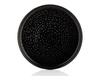 COWRY BLACK TALERZ PŁASKI ŚR. 300 MM