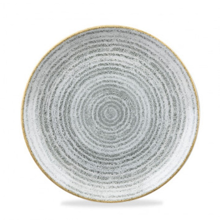 Talerz coupe 217 mm Homespun Stone Grey Studio Prints
