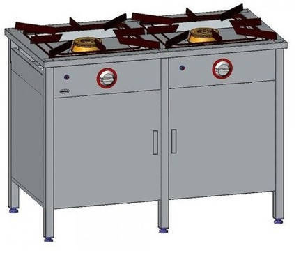 Kuchnia gazowa 2 palnikowa Egaz TG-220.4