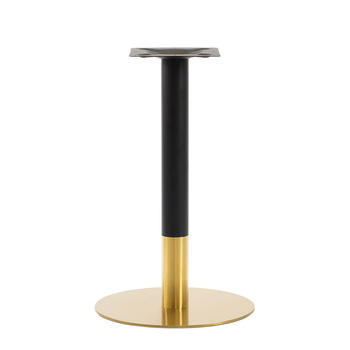 Postument podstawa stolika noga czarno-złota ARP609