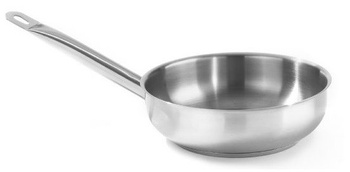 Rondel do smażenia, poj. 1,6l, śr. 20 cm, nierdzewny Hendi Kitchen Line 839409