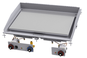 FTLD-99 GS ﻿﻿﻿Płyta grillowa gazowa gładka chromowana