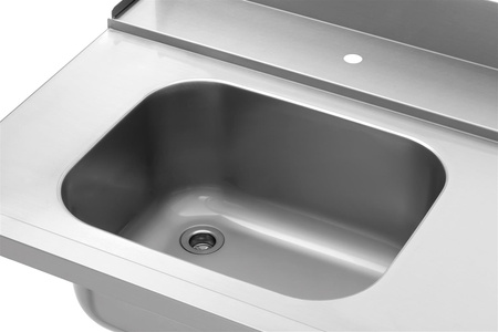 Stół ze zlewem i otworem na odp. KTS5000