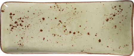 Talerz serwingowy Olive 215 x 180 mm kremowy 