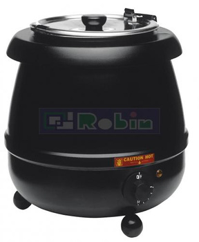 Kociołek elektryczny do zup 8 l, Kitchen Line, Hendi 860083