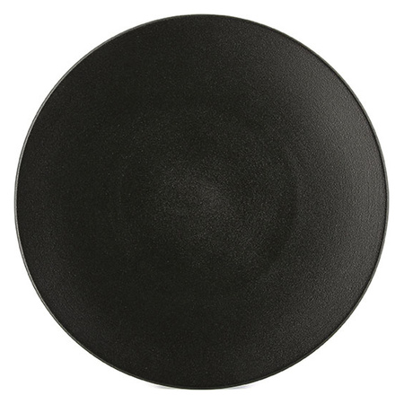 Equinoxe talerz płaski cast iron style 21,5 cm czarny