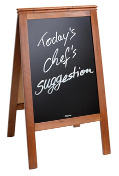 Tablica na menu “Bartscher Bistro“