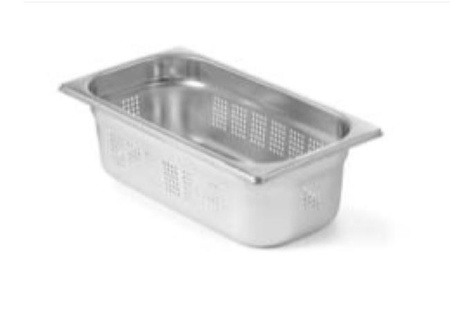 Pojemnik GN 1/3 100 perforowany, nierdzewny Hendi Profi Line 802526
