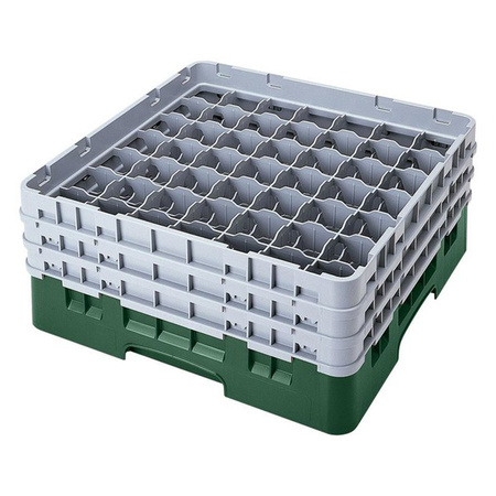 Kosz na szkło - szklanki max. śr.6 cm, wys. 13.2 cm zielony