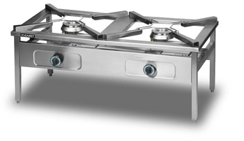 Taboret gazowy Lozamet GLTB.58.0/9, 2 palnikowy