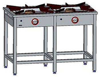 Kuchnia gazowa 2 palnikowa Egaz TG-214.2