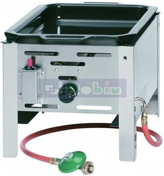 Patelnia gazowa Hendi Bake Master Maxi GN 1/1, stołowa