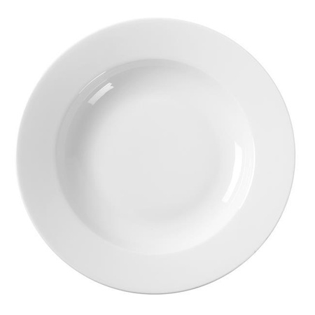 Talerz głęboki Bianco 230 mm biały
