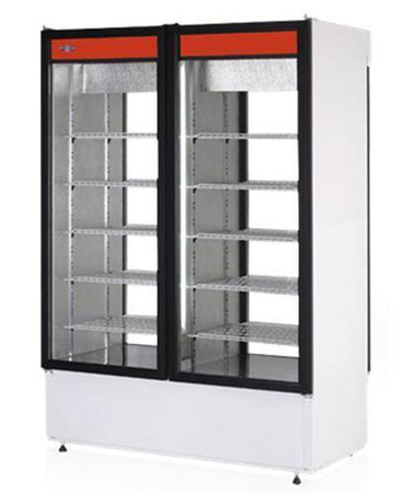 Szafa chłodnicza przeszklona Rapa Sch-2S 1400 NW, poj. 1070 l