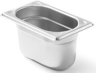 Pojemnik GN 1/9 100, nierdzewny Hendi Kitchen Line 806739