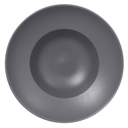 NEOFUSION talerz głęboki okrągły, śr.26 cm, szary