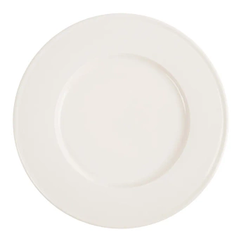 Talerz płytki Line 320 mm kremowo - biały
