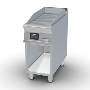 FTR-94 ETTS ﻿﻿Płyta grillowa elektryczna ryflowana chromowana