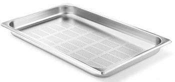 Pojemnik GN 1/1 40 perforowany, nierdzewny Hendi Profi Line 802243