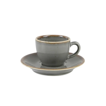 Filiżanka elegancka do espresso Stone Seasons 80 ml szara