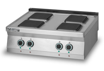 Kuchnia elektryczna 4-płytowa (płyty kwadratowe)