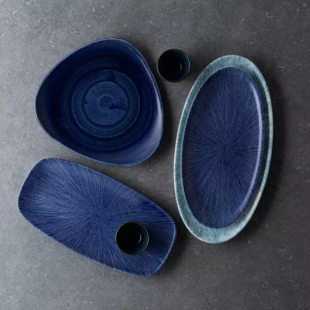 STONECAST PATINA COBALT BLUE MISKA COUPE POJ. 1,136 L